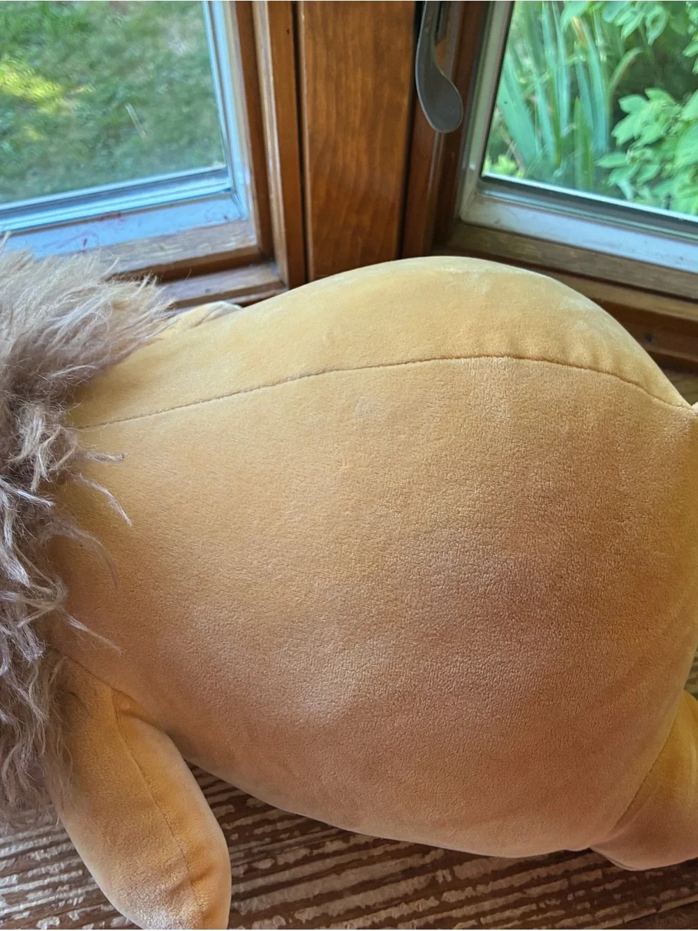 Pillow fort weighted Lion friend sensory plush animal